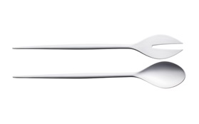 Krenit melamine salad set white